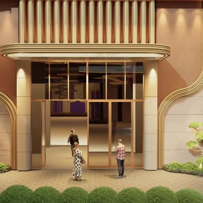 banquet hall exterior view